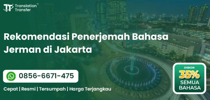 Rekomendasi Penerjemah Bahasa Jerman di Jakarta