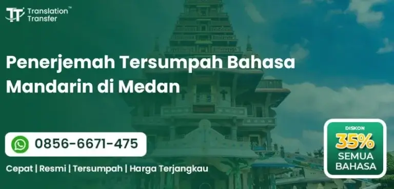 Penerjemah Tersumpah Bahasa Mandarin di Medan