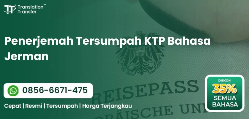 Penerjemah Tersumpah KTP Bahasa Jerman