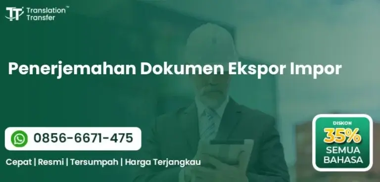 Penerjemahan Dokumen Ekspor Impor