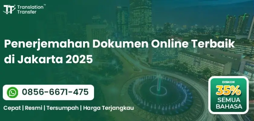 Penerjemahan Dokumen Online Terbaik di Jakarta 2025