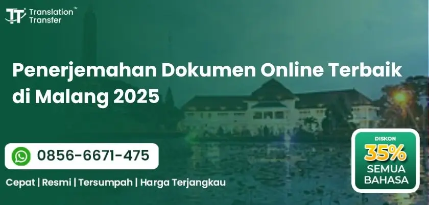 Penerjemahan Dokumen Online Terbaik di Malang 2025