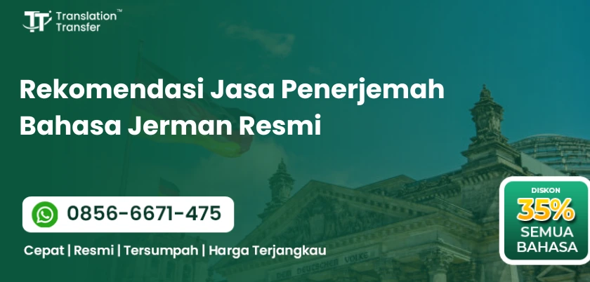 Rekomendasi Jasa Penerjemah Bahasa Jerman Resmi