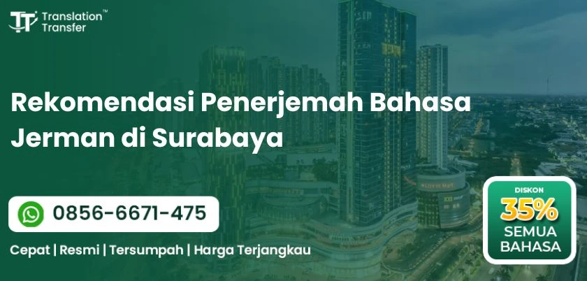 Rekomendasi Penerjemah Bahasa Jerman di Surabaya