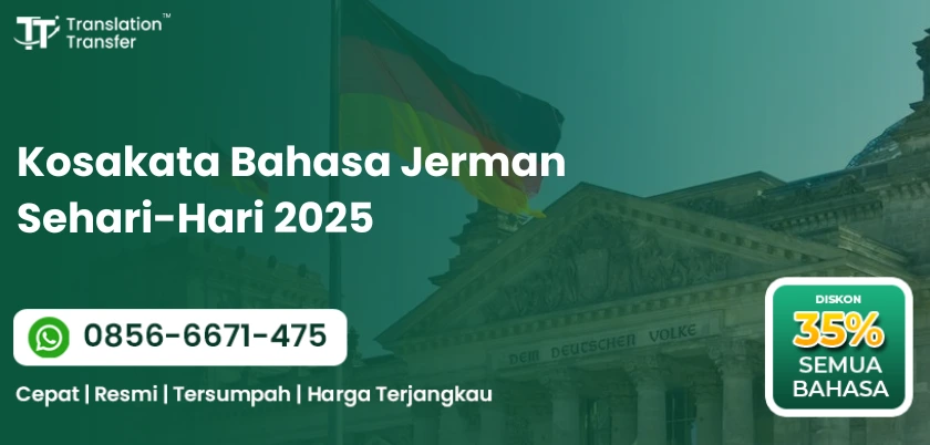 Kosakata Bahasa Jerman Sehari-Hari 2025