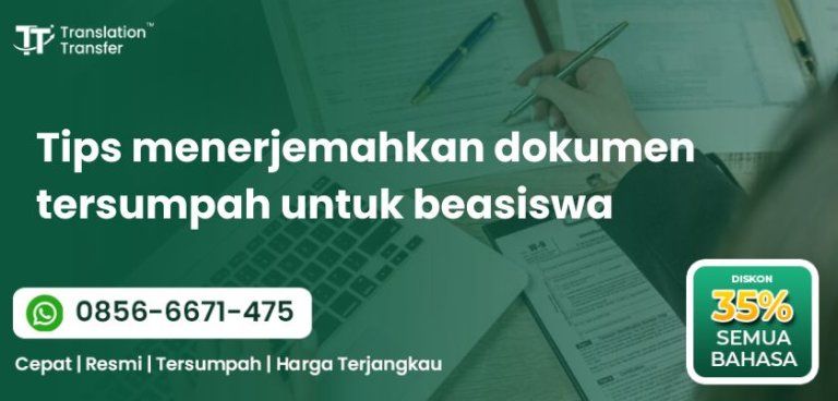 Tips Menerjemahkan Dokumen Tersumpah