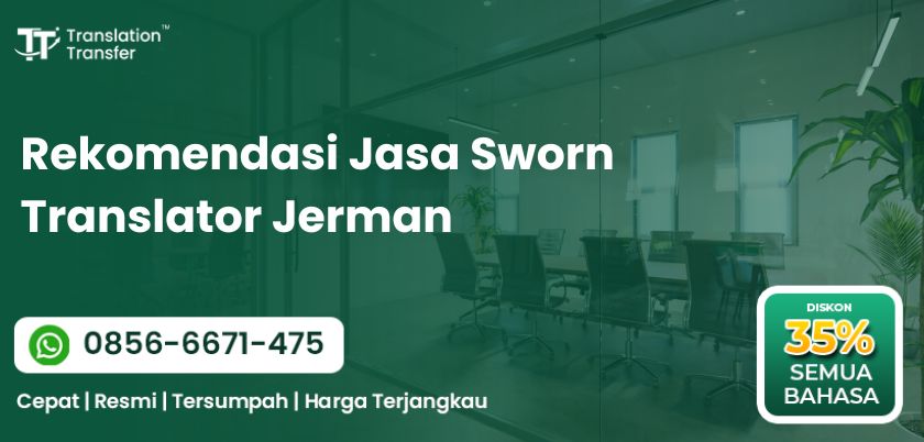 Rekomendasi Jasa Sworn Translator Jerman