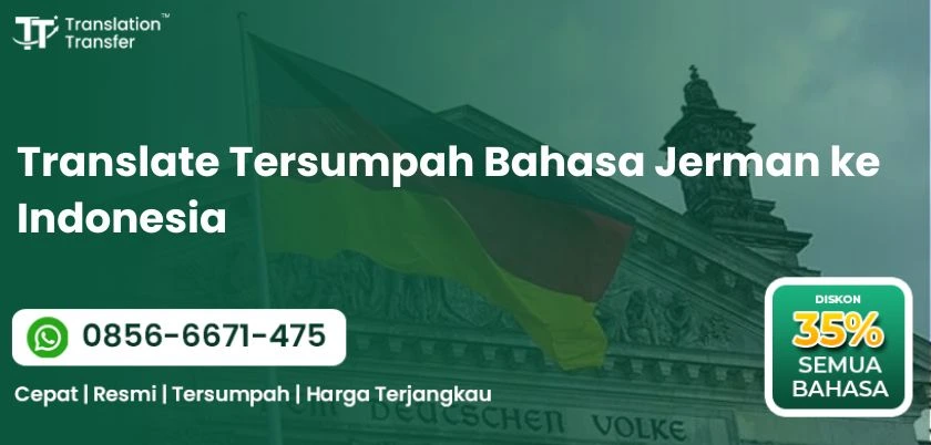 Translate Tersumpah Bahasa Jerman ke Indonesia
