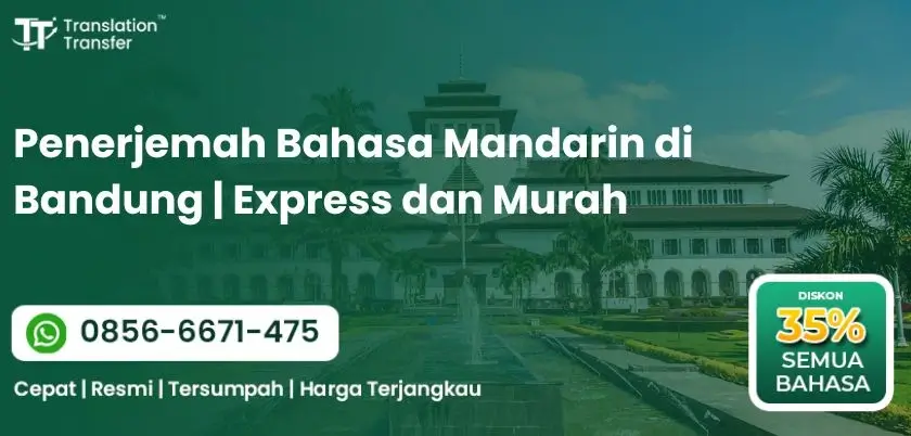 Penerjemah Bahasa Mandarin di Bandung | Express dan Murah