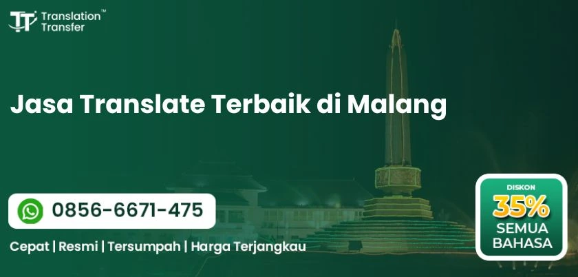 Jasa Translate Terbaik di Malang