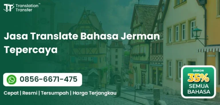 Jasa Translate Bahasa Jerman Tepercaya