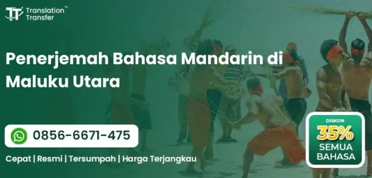 Penerjemah Bahasa Mandarin di Maluku Utara