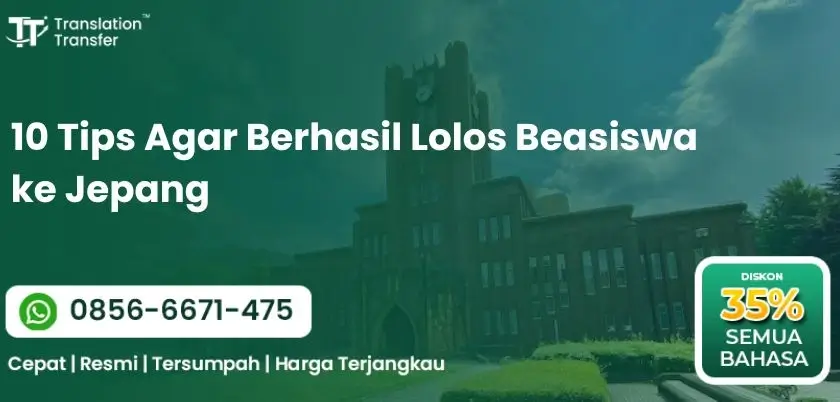 10 Tips Agar Berhasil Lolos Beasiswa ke Jepang
