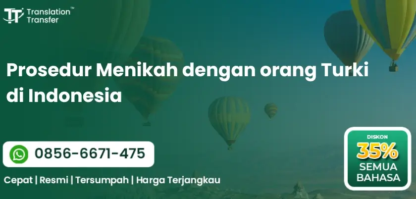 Prosedur Menikah dengan orang Turki di Indonesia