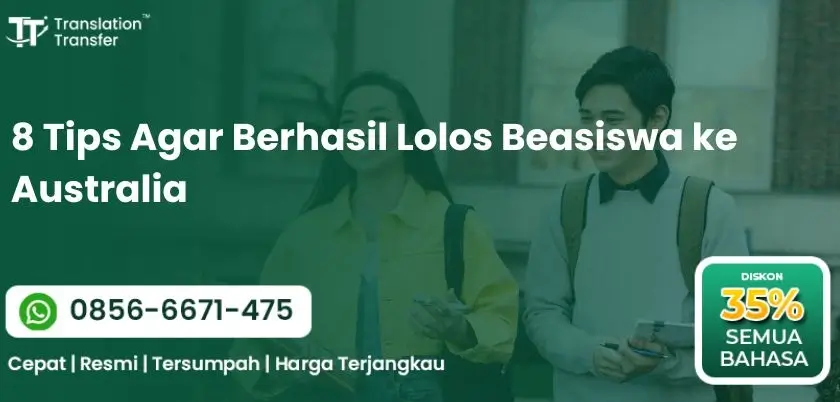 8 Tips Agar Berhasil Lolos Beasiswa ke Australia