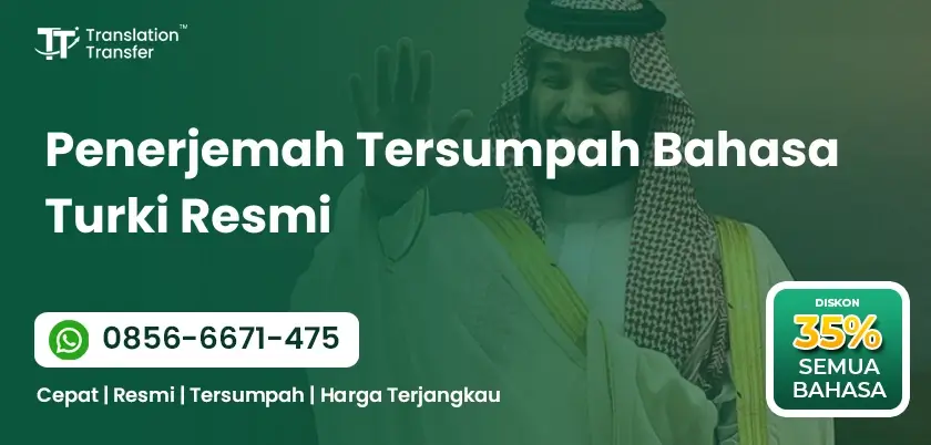 Penerjemah Tersumpah Bahasa Turki Resmi