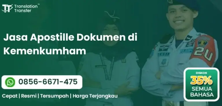 Jasa Apostille Dokumen di Kemenkumham