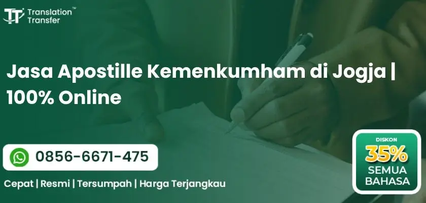 Jasa Apostille Kemenkumham di Jogja | 100% Online