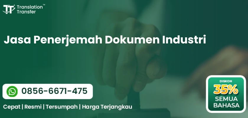 Jasa Penerjemah Dokumen Industri