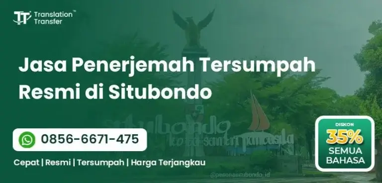 Jasa Penerjemah Tersumpah Resmi di Situbondo