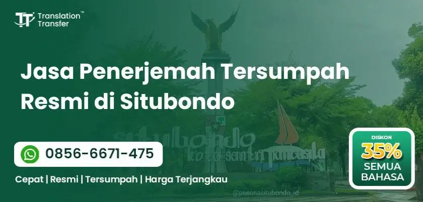 Jasa Penerjemah Tersumpah Resmi di Situbondo