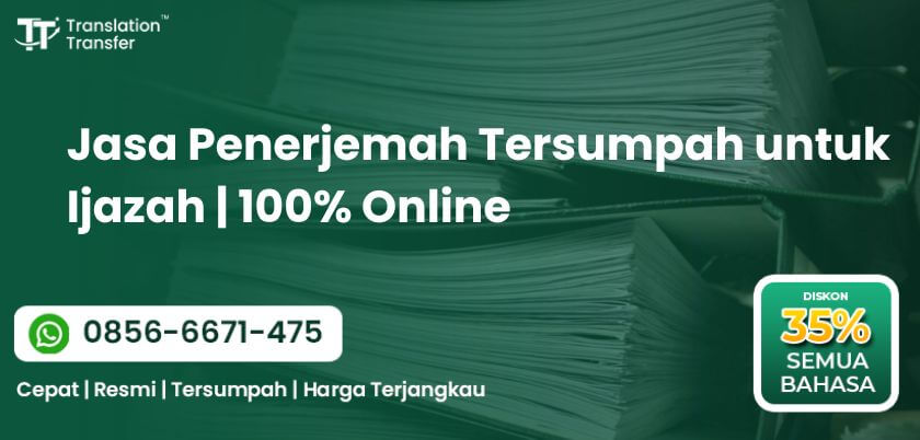 Jasa Penerjemah Ijazah