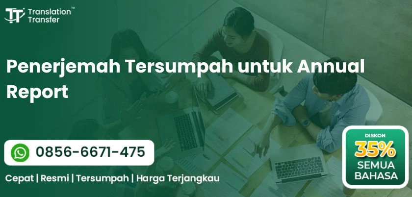 Penerjemah Tersumpah untuk Annual Report