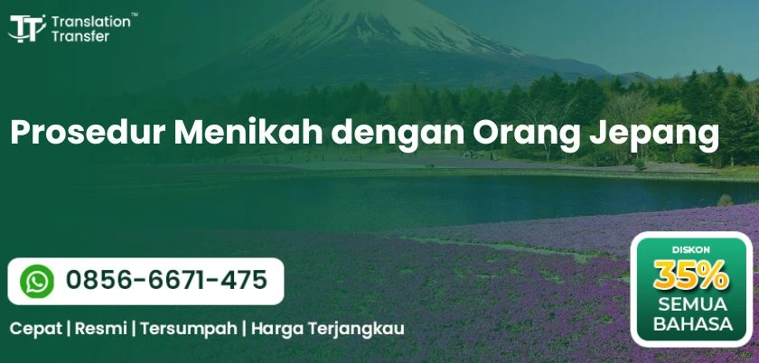 Prosedur Menikah dengan Orang Jepang