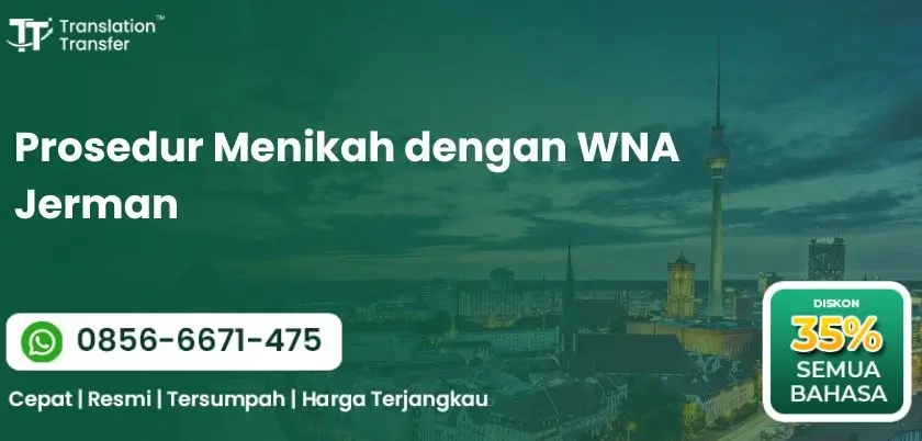 Prosedur Menikah dengan WNA Jerman
