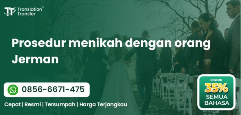 Prosedur Menikah dengan Orang Jerman