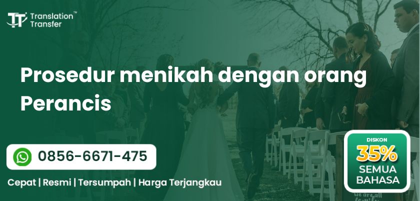 Prosedur Menikah dengan Orang Perancis
