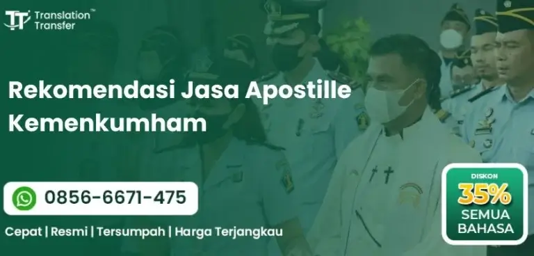 Rekomendasi Jasa Apostille Kemenkumham