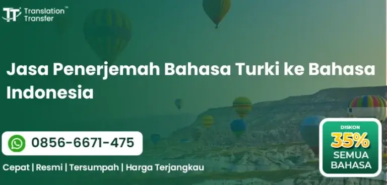 Jasa Penerjemah Bahasa Turki ke Bahasa Indonesia