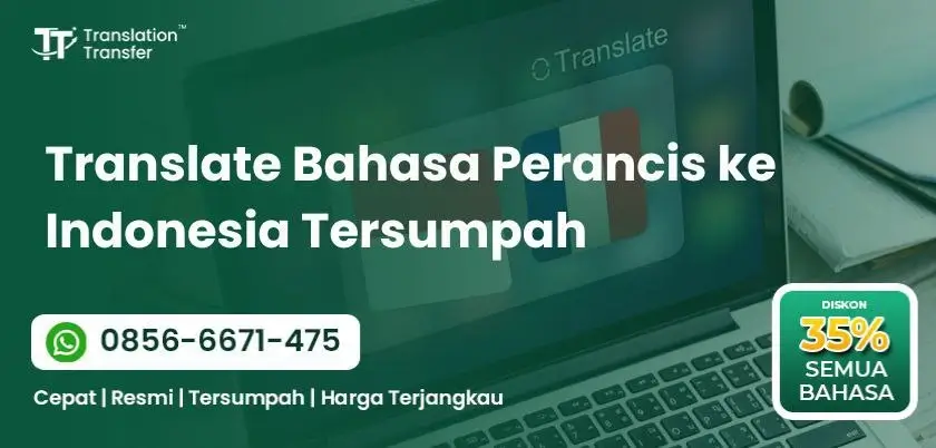 Translate Bahasa Perancis ke Indonesia Tersumpah