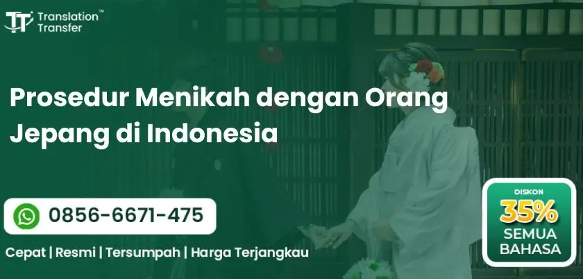 Prosedur Menikah dengan Orang Jepang di Indonesia
