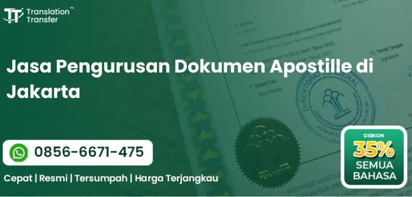 Jasa Pengurusan Dokumen Apostille di Jakarta