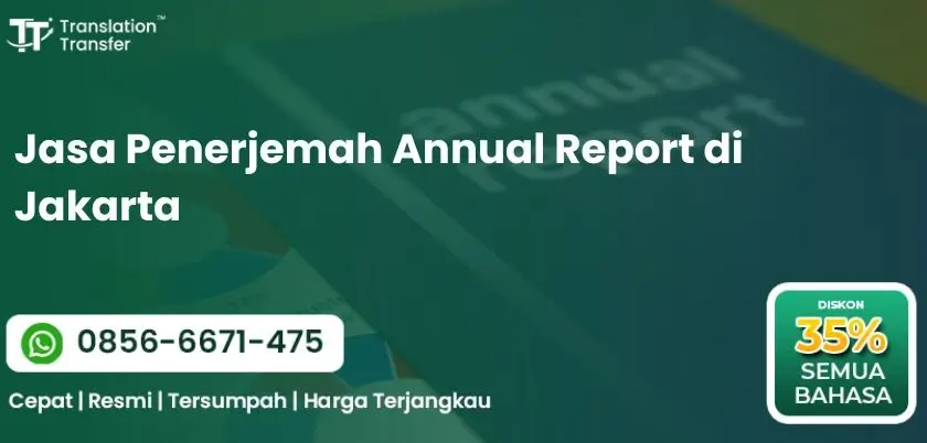 Jasa Penerjemah Annual Report di Jakarta