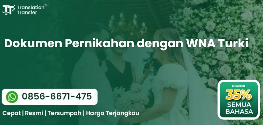 Dokumen Pernikahan dengan WNA Turki