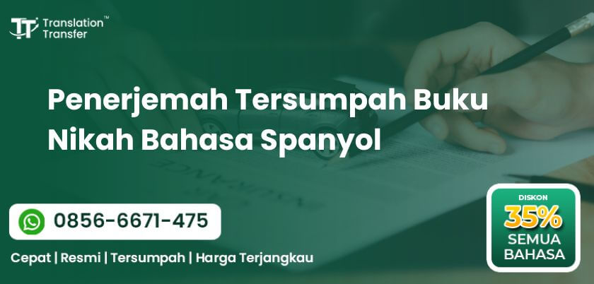 Penerjemah Tersumpah Buku Nikah Bahasa Spanyol