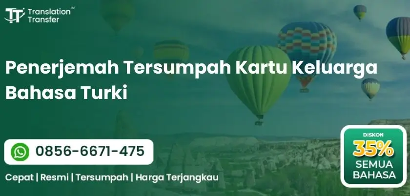 Penerjemah Tersumpah Kartu Keluarga Bahasa Turki