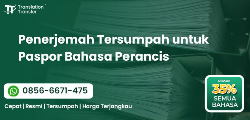 Penerjemah Tersumpah Paspor Perancis