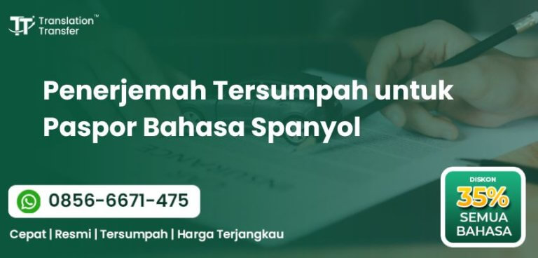 Penerjemah Tersumpah untuk Paspor