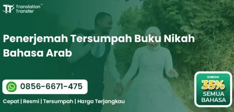 Penerjemah Tersumpah Buku Nikah Bahasa Arab