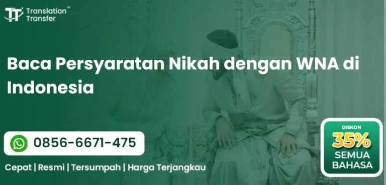 Baca Persyaratan Nikah dengan WNA di Indonesia