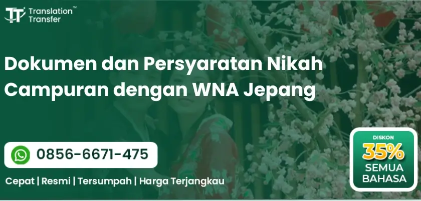 Dokumen dan Persyaratan Nikah Campuran dengan WNA Jepang