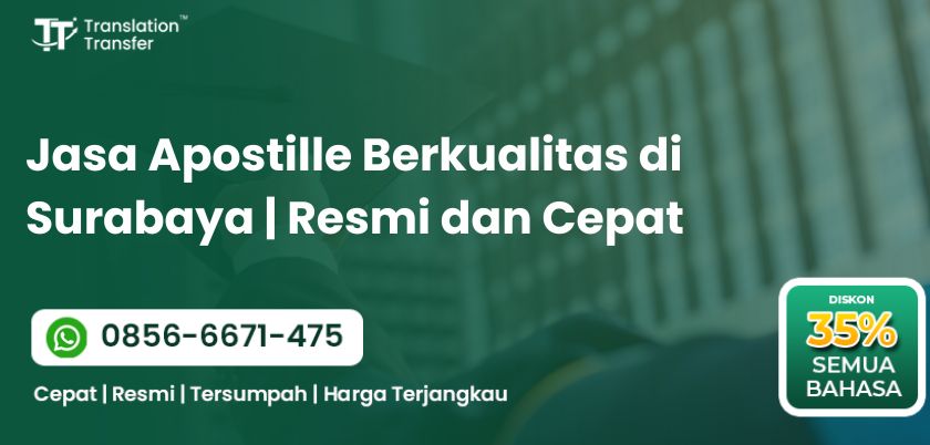 Jasa Apostille Berkualitas di Surabaya
