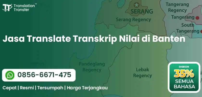 Jasa Translate Transkrip Nilai di Banten