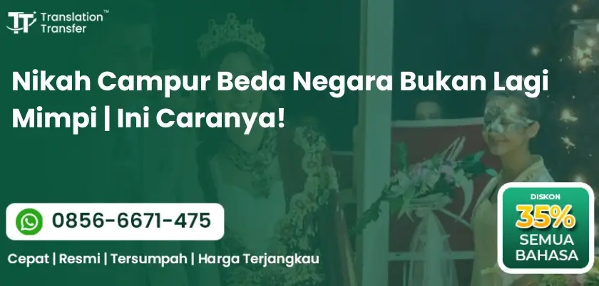 Nikah Campur Beda Negara Bukan Lagi Mimpi | Ini Caranya!