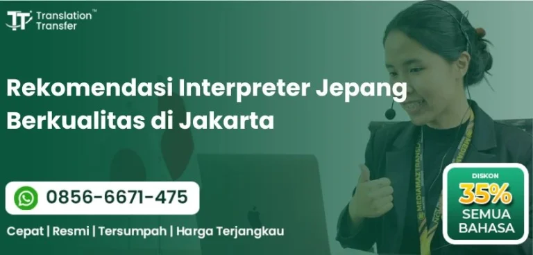 Rekomendasi Interpreter Jepang Berkualitas di Jakarta