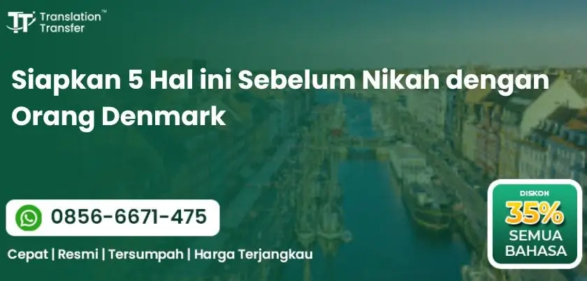 Siapkan 5 Hal ini Sebelum Nikah dengan Orang Denmark